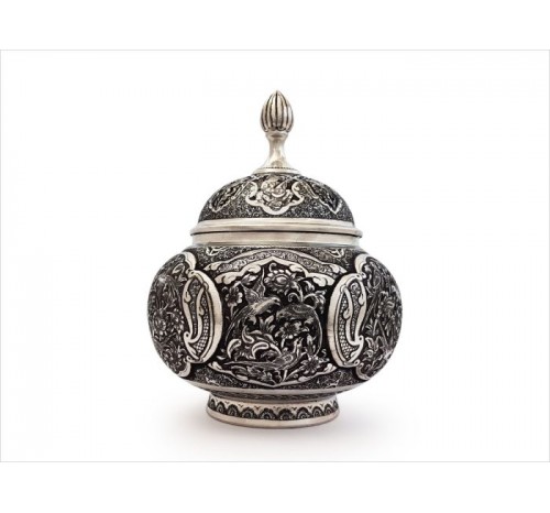 شکلات خوری قلم زنی مسی