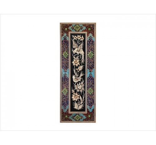 تابلوی قلمزنی با قاب نقاشی تذهیب